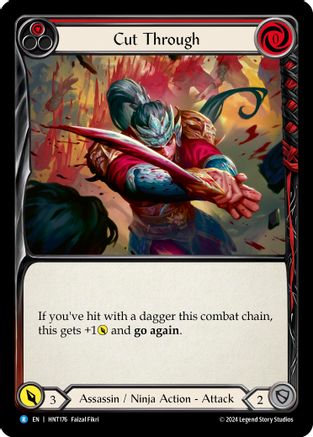 Cut Through (Red) (HNT176) [The Hunted] - Deck Out Gaming