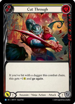 Cut Through (Yellow) (HNT177) [The Hunted] - Deck Out Gaming
