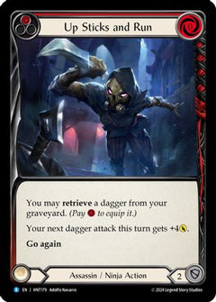 Up Sticks and Run (Red) (HNT179) [The Hunted] - Deck Out Gaming