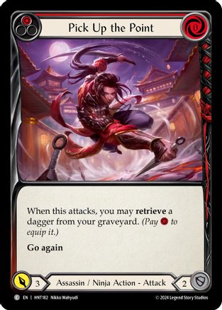 Pick Up the Point (Red) (HNT182) [The Hunted] - Deck Out Gaming