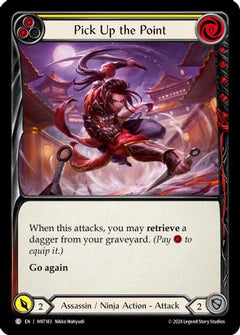 Pick Up the Point (Yellow) (HNT183) [The Hunted] Rainbow Foil - Deck Out Gaming