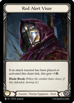 Red Alert Visor (HNT192) [The Hunted] - Deck Out Gaming