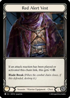 Red Alert Vest (HNT193) [The Hunted] - Deck Out Gaming