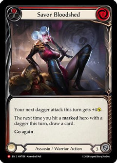 Savor Bloodshed (HNT198) [The Hunted] - Deck Out Gaming
