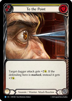 To the Point (Yellow) (HNT200) [The Hunted] - Deck Out Gaming