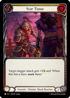 Scar Tissue (Yellow) (HNT209) [The Hunted] Rainbow Foil - Deck Out Gaming