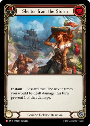 Shelter from the Storm (HNT222) [The Hunted] Rainbow Foil - Deck Out Gaming