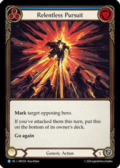 Relentless Pursuit (Blue) (HNT229) [The Hunted] - Deck Out Gaming