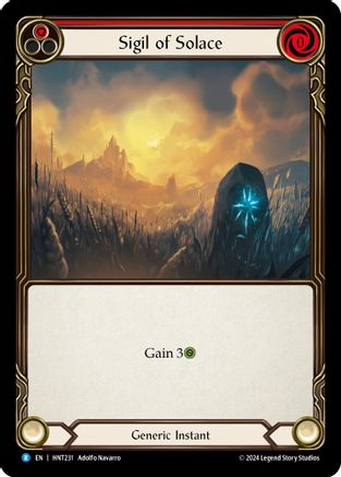 Sigil of Solace (Red) (HNT231) [The Hunted] - Deck Out Gaming