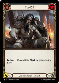 Tip-Off (Blue) (HNT234) [The Hunted] - Deck Out Gaming
