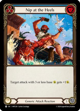 Nip at the Heels (Blue) (HNT239) [The Hunted] - Deck Out Gaming