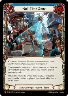 Null Time Zone (HNT251) [The Hunted] Cold Foil - Deck Out Gaming