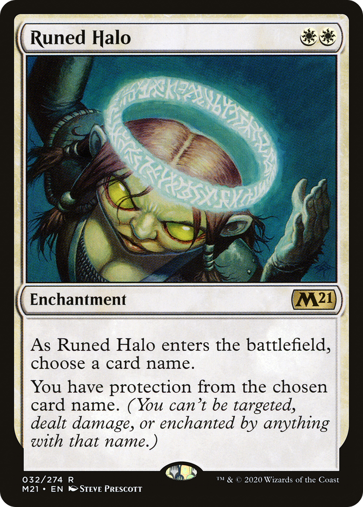 Runed Halo (32) [Core Set 2021] foil - Deck Out Gaming