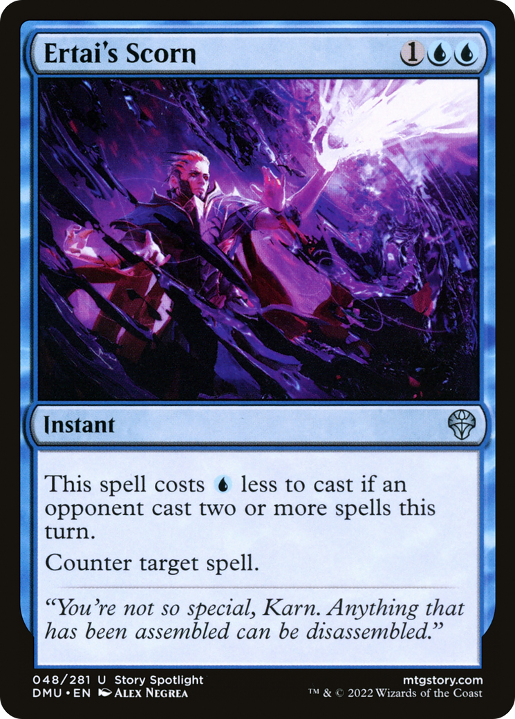 Ertai's Scorn (48) [Dominaria United] foil - Deck Out Gaming