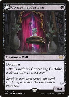 Concealing Curtains (101) [Innistrad: Crimson Vow] - Deck Out Gaming