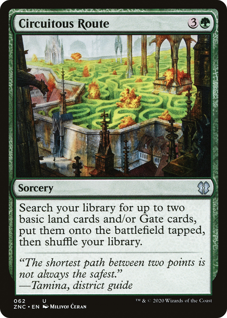 Circuitous Route (62) [Commander: Zendikar Rising] - Deck Out Gaming