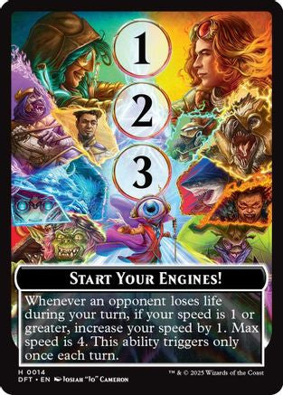 Start Your Engines! // Max Speed (14) [Aetherdrift] foil - Deck Out Gaming