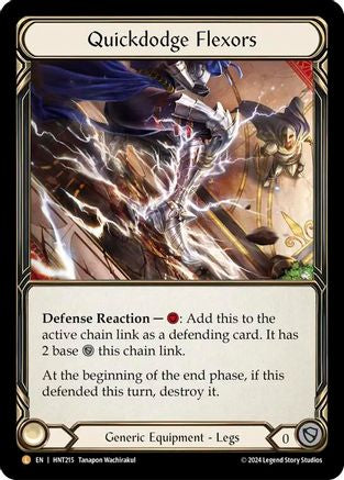 Quickdodge Flexors (HNT215) [The Hunted] Cold Foil - Deck Out Gaming