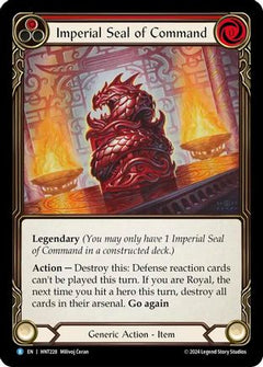 Imperial Seal of Command (HNT228) [The Hunted] Rainbow Foil - Deck Out Gaming