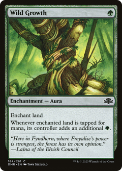 Wild Growth (184) [Dominaria Remastered] - Deck Out Gaming