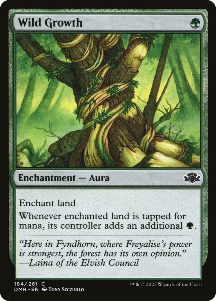 Wild Growth (184) [Dominaria Remastered] - Deck Out Gaming
