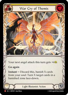 War Cry of Themis (HNT257) [The Hunted] Rainbow Foil - Deck Out Gaming