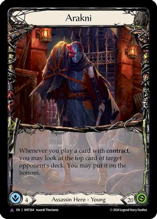 Arakni (Marvel) (HNT264) [The Hunted] Cold Foil - Deck Out Gaming