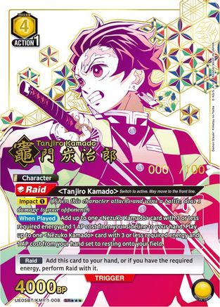 Tanjiro Kamado (008) (SR***) (Serial Numbered) (UE05BT/KMY-1-008) [Demon Slayer: Kimetsu no Yaiba] - Deck Out Gaming