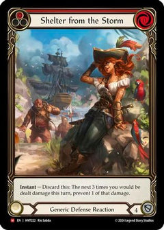 Shelter from the Storm (Extended Art) (HNT222) [The Hunted] Rainbow Foil - Deck Out Gaming
