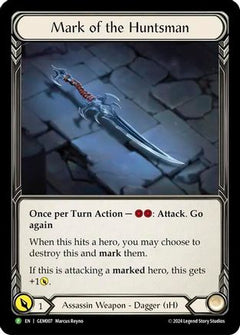 Mark of the Huntsman - GEM007 (GEM007) [GEM Pack 1] Cold Foil - Deck Out Gaming