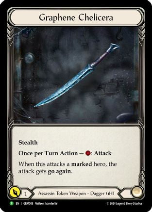 Graphene Chelicera - GEM008 (GEM008) [GEM Pack 1] Cold Foil - Deck Out Gaming