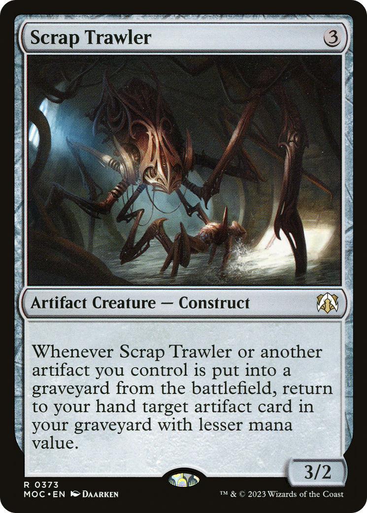 Scrap Trawler (373) [March of the Machine Commander] - Deck Out Gaming