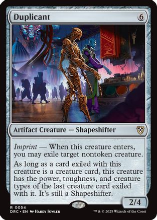 Duplicant (54) [Commander: Aetherdrift] - Deck Out Gaming