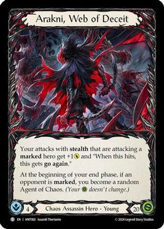 Arakni, Web of Deceit // Fang (HNT002//HNT099) [The Hunted] - Deck Out Gaming