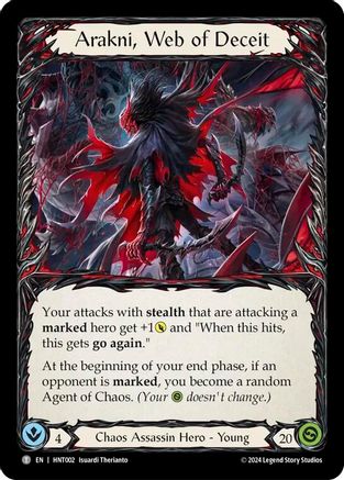 Arakni, Web of Deceit // Fang (HNT002//HNT099) [The Hunted] - Deck Out Gaming