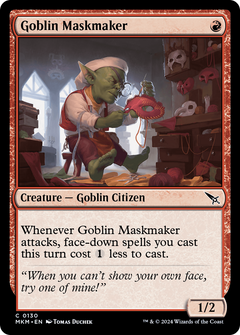 Goblin Maskmaker (130) [Murders at Karlov Manor] - Deck Out Gaming