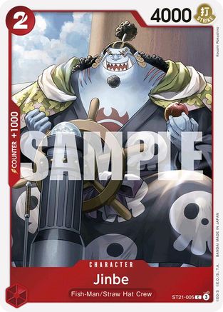 Jinbe (ST21-005) [Starter Deck EX: Gear 5] - Deck Out Gaming