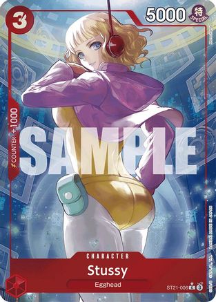 Stussy (Parallel) (ST21-006) [Starter Deck EX: Gear 5] Foil - Deck Out Gaming