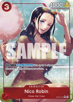 Nico Robin (Parallel) (ST21-010) [Starter Deck EX: Gear 5] Foil - Deck Out Gaming