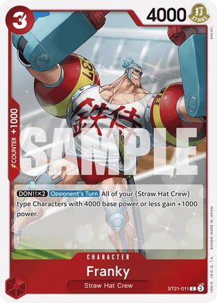 Franky (ST21-011) [Starter Deck EX: Gear 5] - Deck Out Gaming
