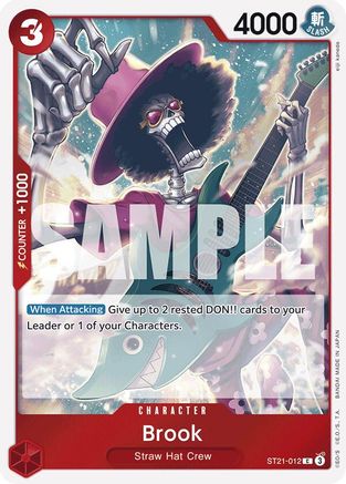 Brook (ST21-012) [Starter Deck EX: Gear 5] - Deck Out Gaming