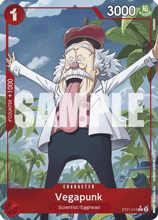 Vegapunk (Parallel) (ST21-013) [Starter Deck EX: Gear 5] Foil - Deck Out Gaming
