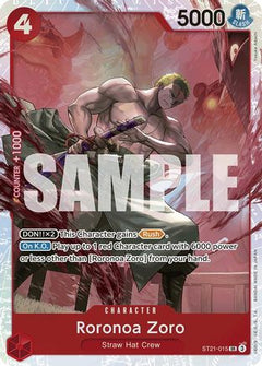 Roronoa Zoro (ST21-015) [Starter Deck EX: Gear 5] Foil - Deck Out Gaming