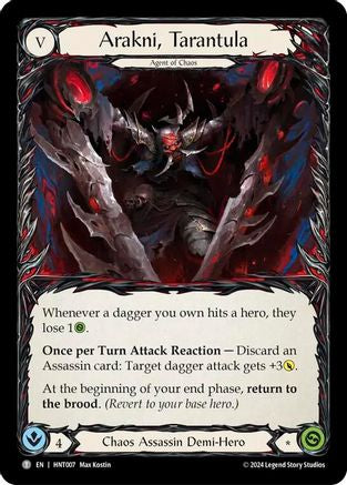 Arakni, Tarantula // Arakni, Trap-Door (HNT007//HNT008) [The Hunted] - Deck Out Gaming