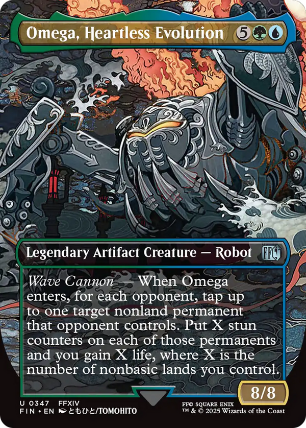 Omega, Heartless Evolution (347) [FINAL FANTASY] foil - Deck Out Gaming