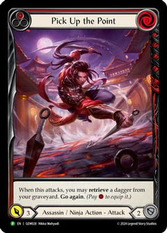 Pick Up the Point (Red) (GEM028) [GEM Pack 1] Rainbow Foil - Deck Out Gaming