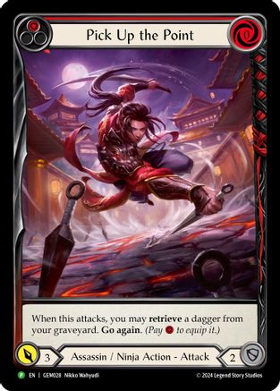 Pick Up the Point (Red) (GEM028) [GEM Pack 1] - Deck Out Gaming