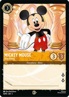 Mickey Mouse - True Friend (15) [Disney Lorcana Promo Cards] - Deck Out Gaming