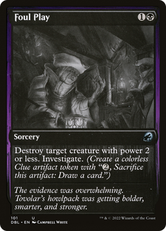 Foul Play (101) [Innistrad: Double Feature] foil - Deck Out Gaming