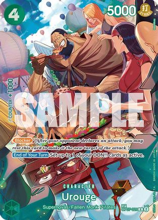 Urouge (SP) (OP07-021) [Royal Blood] Foil - Deck Out Gaming
